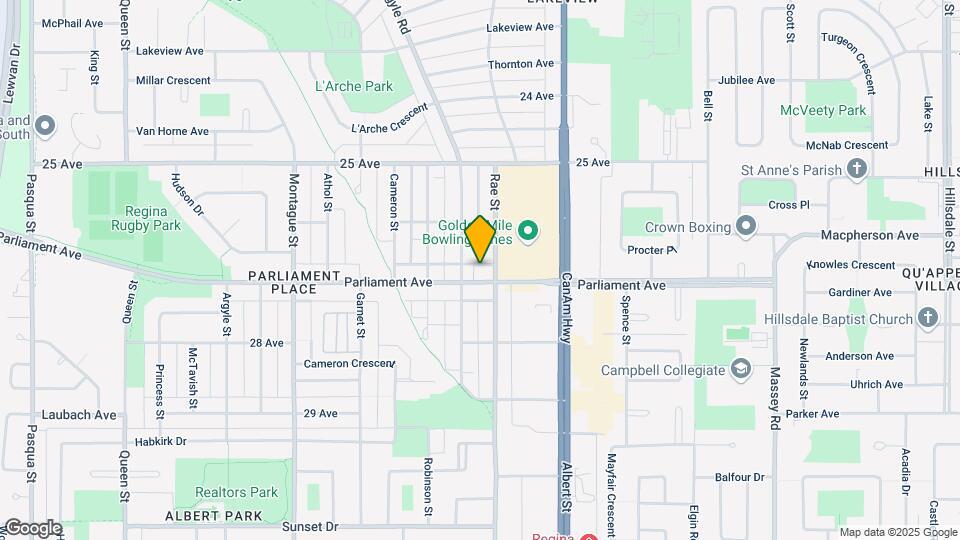 2816 Parliament Ave Map and Location Details