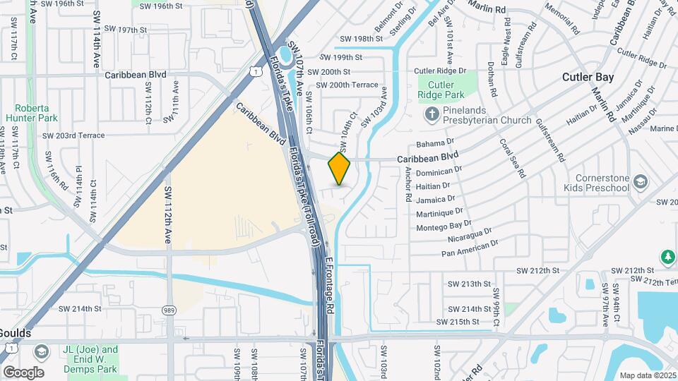 10420 SW 207th St Map and Location Details