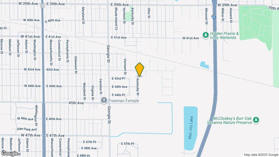 4345 Kentucky St Mapa y Detalles de la Ubicación