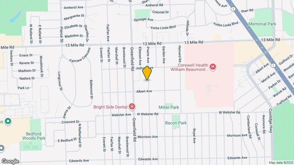 3231 Prairie Ave Map and Location Details
