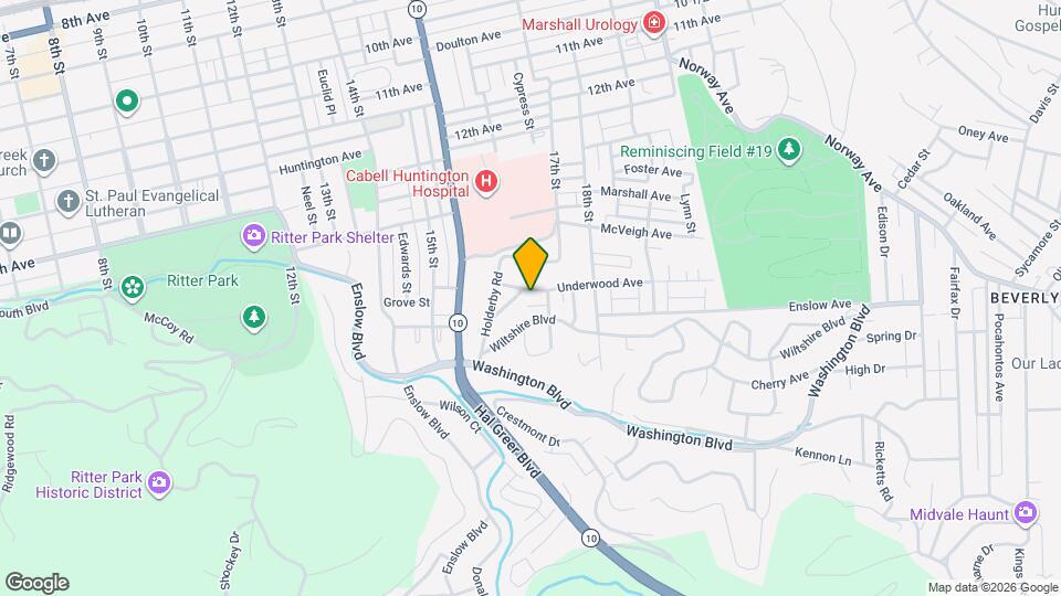 1637 Upland Rd Map and Location Details