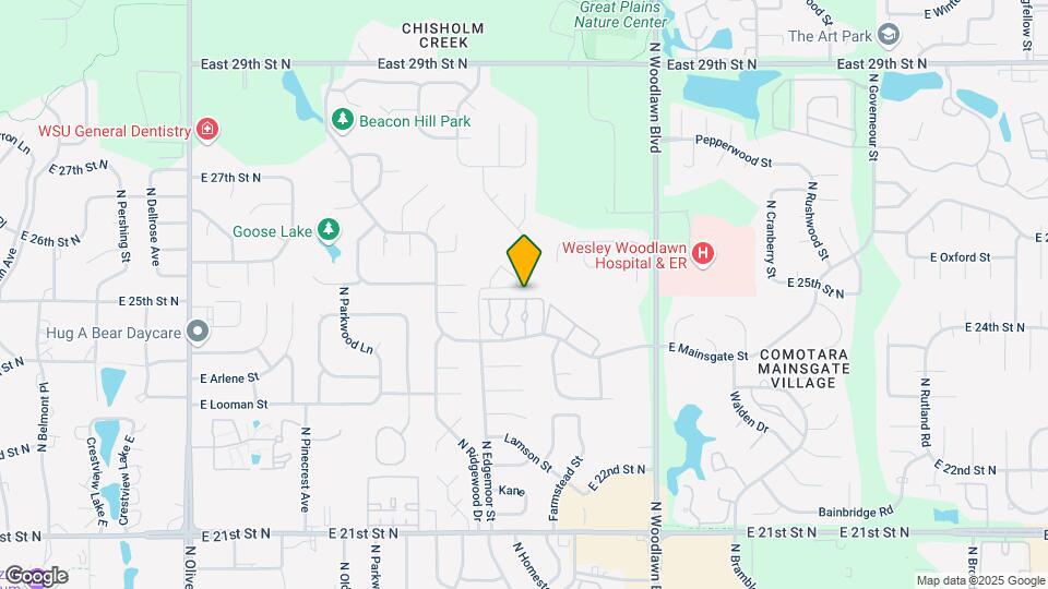 5915 E Pembrook Cir Map and Location Details