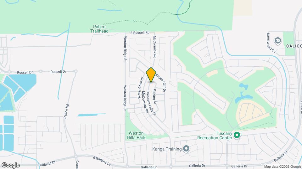 1068 Crescent Falls St Map and Location Details