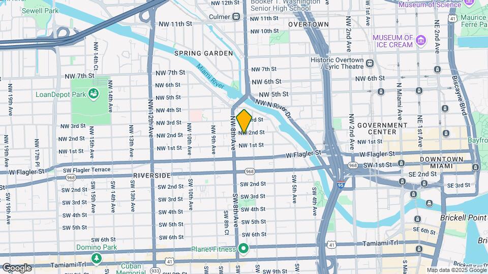 736 NW 2nd St Mapa y Detalles de la Ubicación