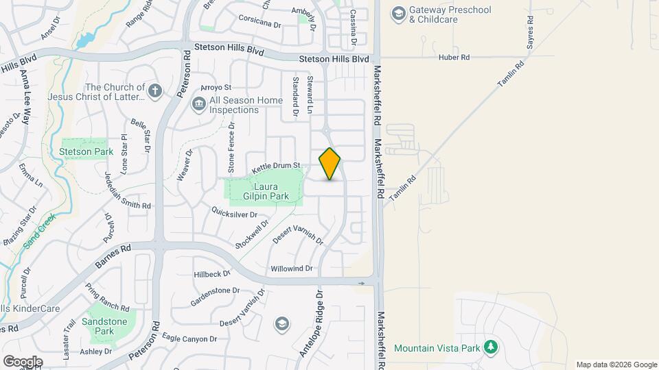 7653 Canyon Oak Dr Mapa y Detalles de la Ubicación