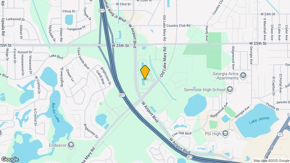 1512 S Pine Ridge Cir Map and Location Details