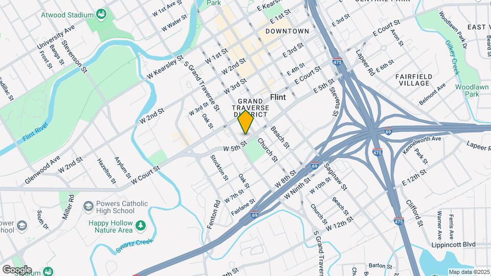 314 W Fifth St Mapa y Detalles de la Ubicación