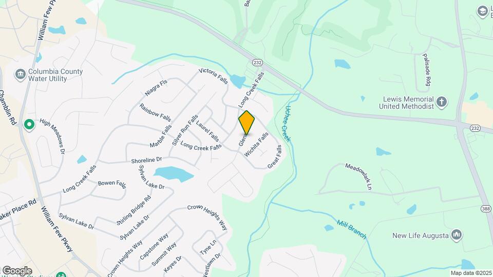 2109 Glenn Falls Map and Location Details