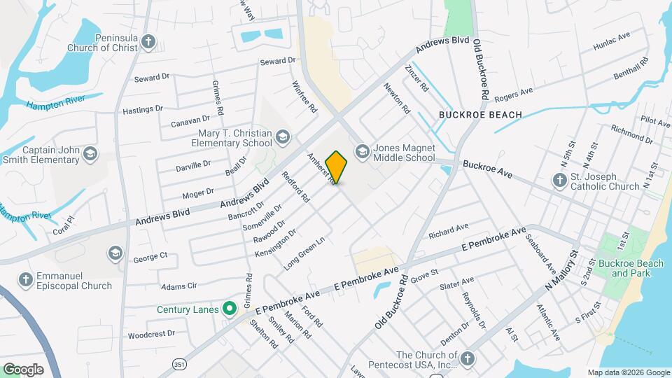 2015 Kensington Dr Map and Location Details