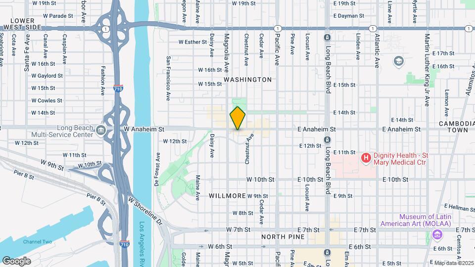 1219 N Virginia Ct Map and Location Details