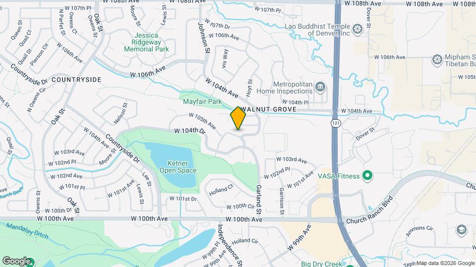 10454 Independence Cir Map and Location Details