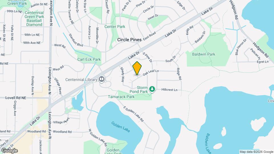 1A Golden Oak Dr Map and Location Details
