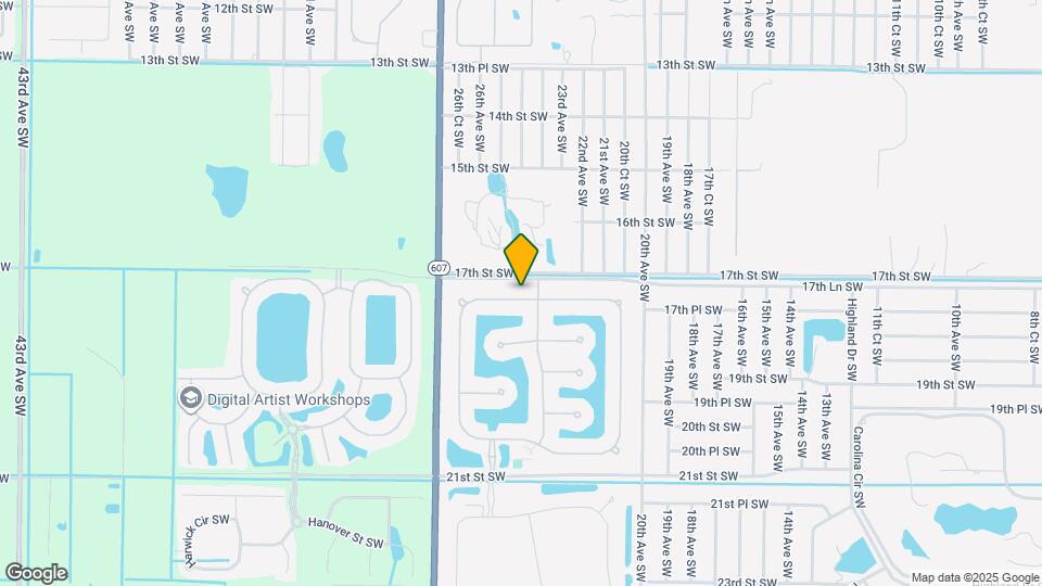 1939 Grey Falcon Cir SW Map and Location Details