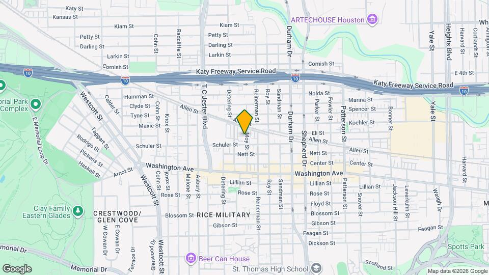 1346 Studer St Map and Location Details