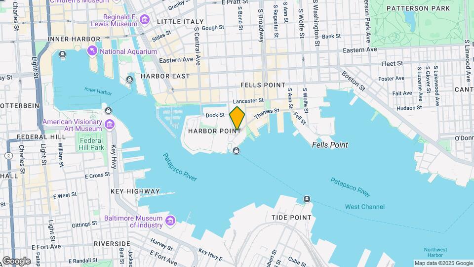 1500 Thames St Map and Location Details