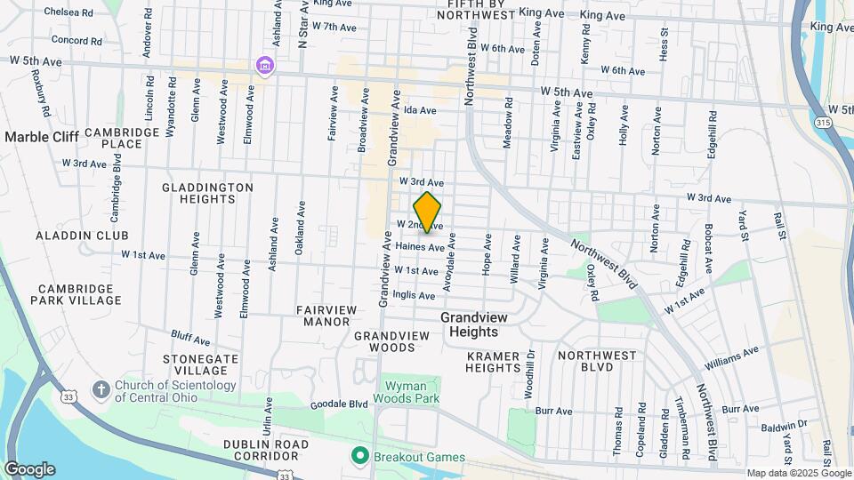 1408-1416 Haines Ave Mapa y Detalles de la Ubicación