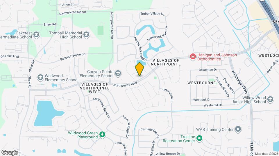 18803 Dusty Rose Ln Map and Location Details