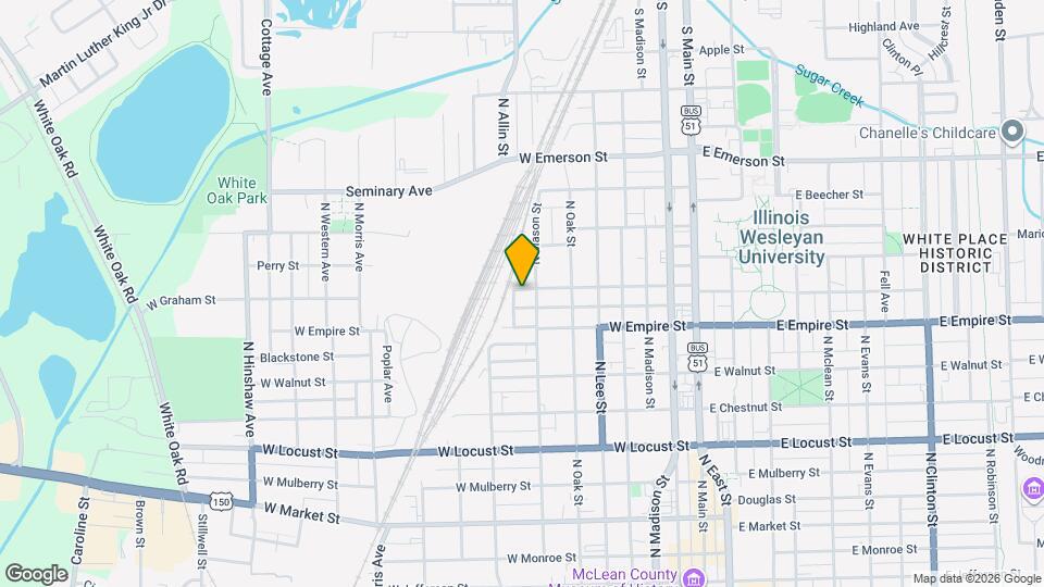 706 W Graham St Mapa y Detalles de la Ubicación