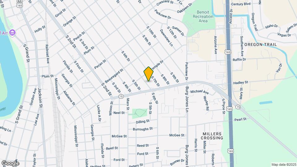 1713 S 6th St Mapa y Detalles de la Ubicación