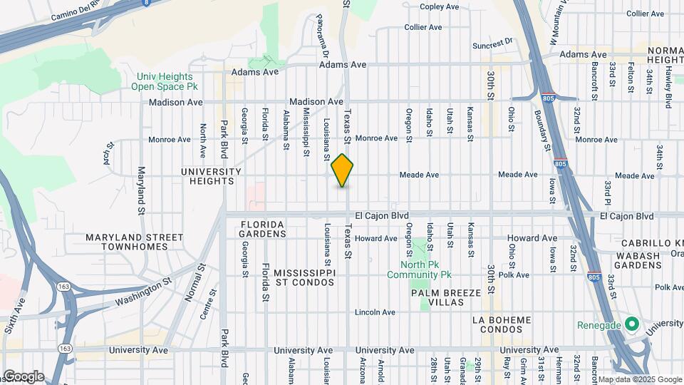 Alamo Apartments Mapa y Detalles de la Ubicación