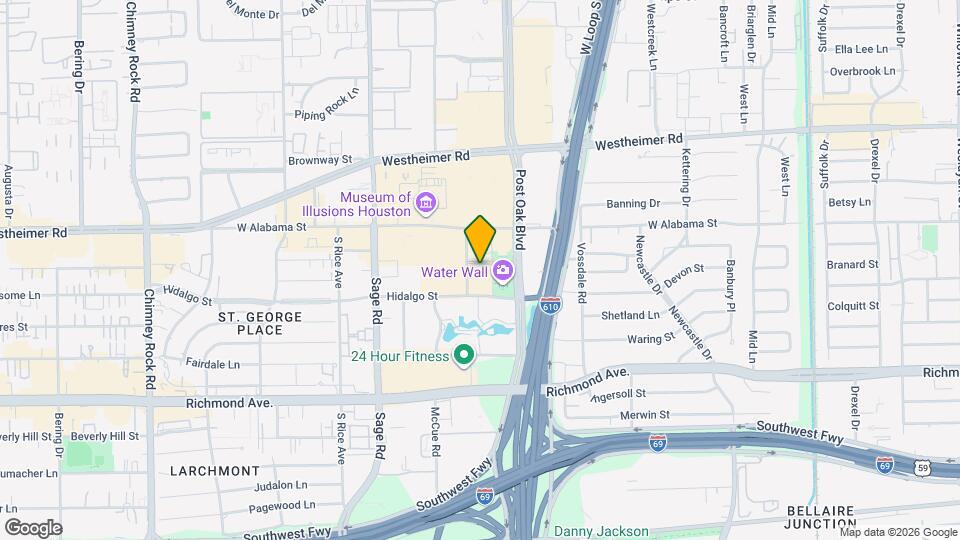 2801 Waterwall Dr Map and Location Details