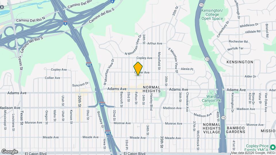 4761 Felton St Map and Location Details