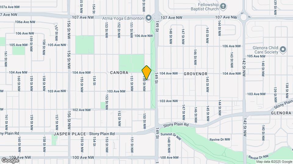 10329-10150 150 St NW Map and Location Details