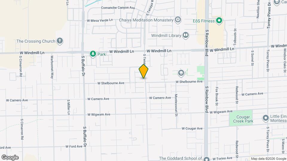 7358 W Shelbourne Ave Map and Location Details