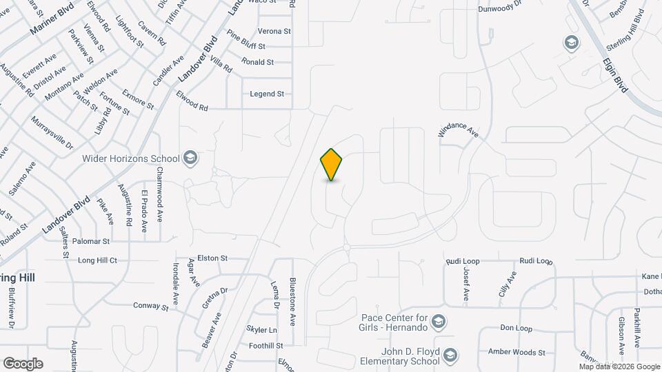 3606 Hornbeam Rd Map and Location Details