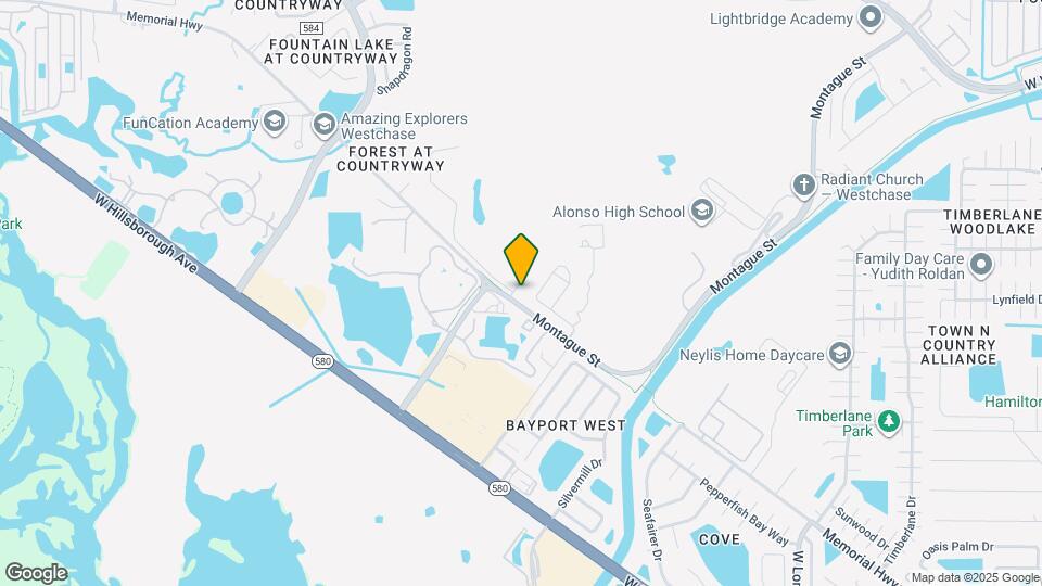 8107 Champions Forest Way Map and Location Details