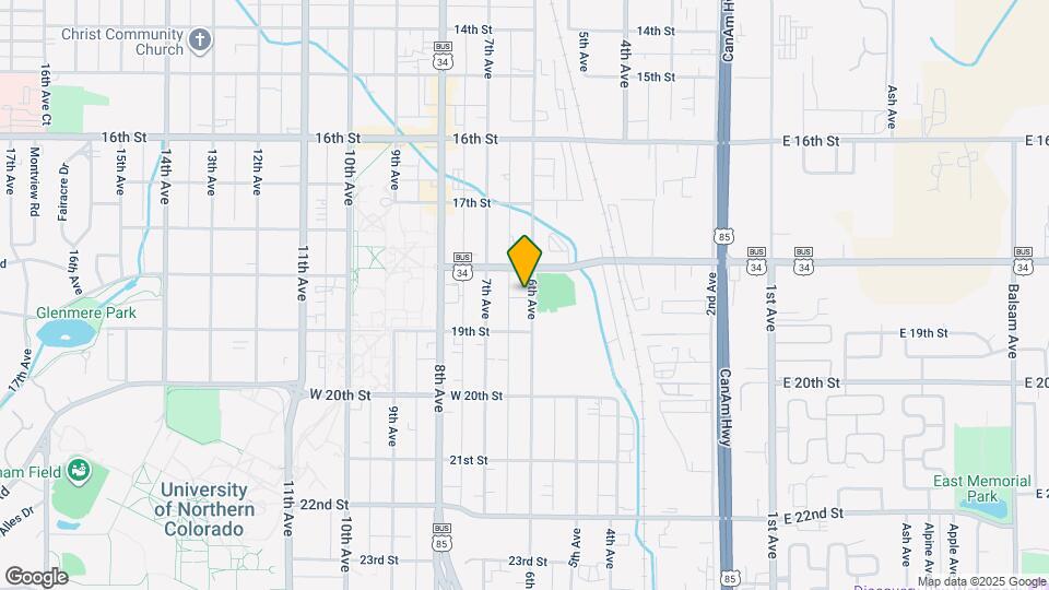 1821 6th Ave Map and Location Details