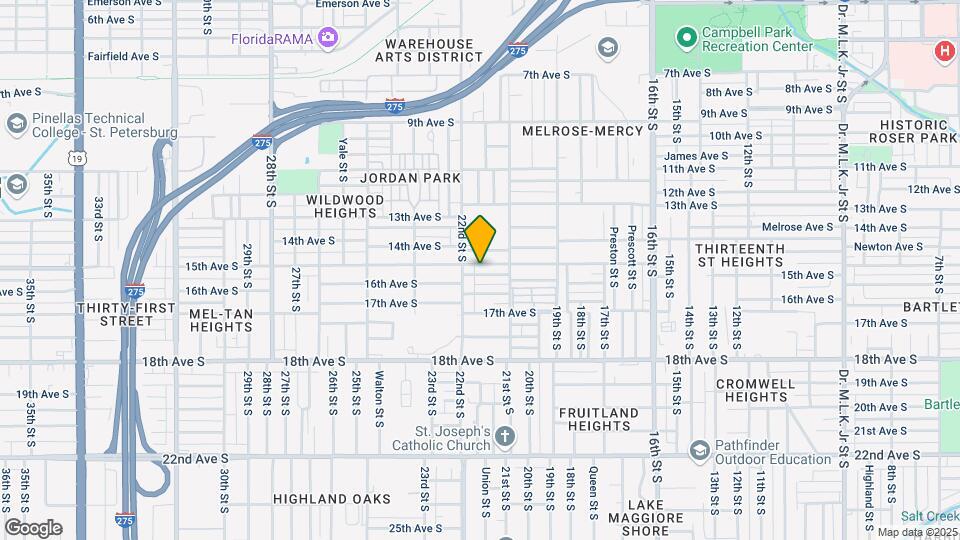 2169 Oakley Ave S Map and Location Details