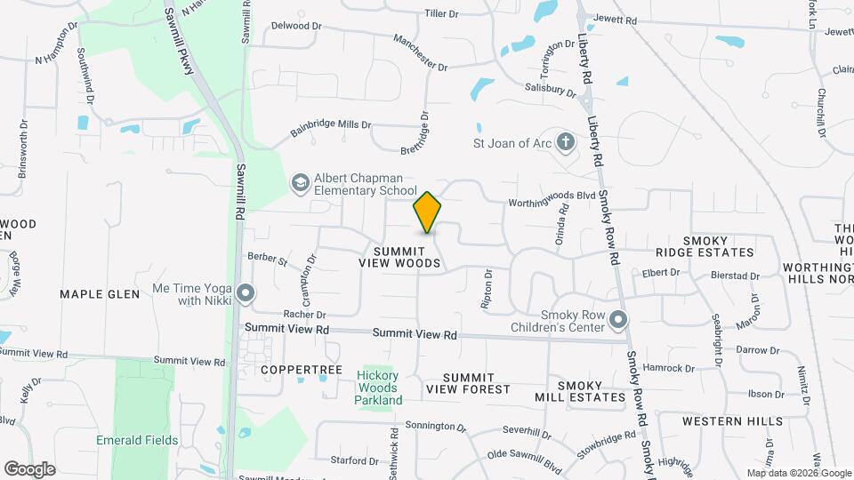 8829 Greenburg Dr Mapa y Detalles de la Ubicación