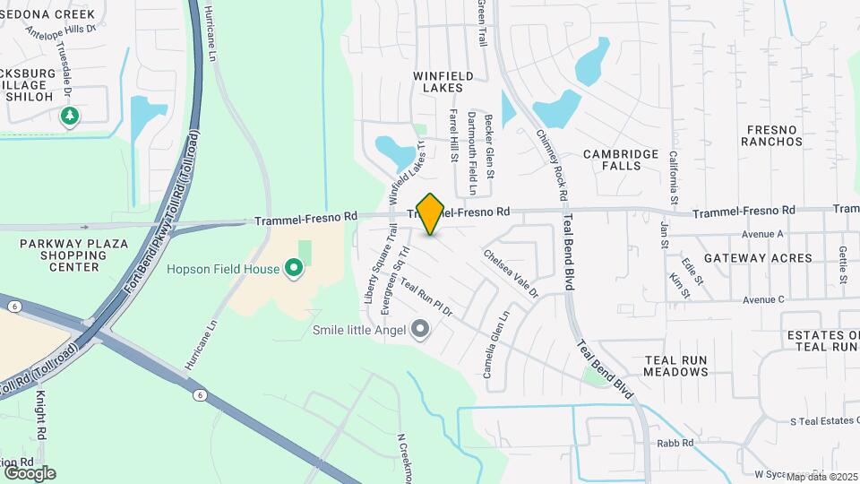 2411 Cardinal Elm St Mapa y Detalles de la Ubicación