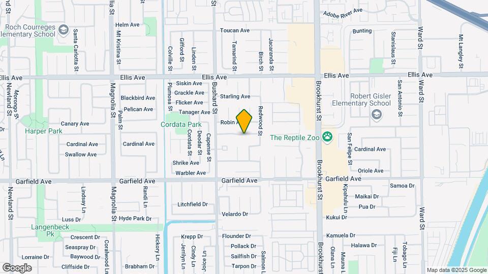 9640 Nightingale Ave Map and Location Details