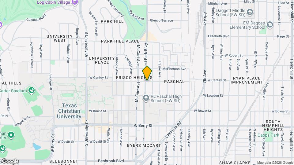 2801 Forest Park Blvd Map and Location Details