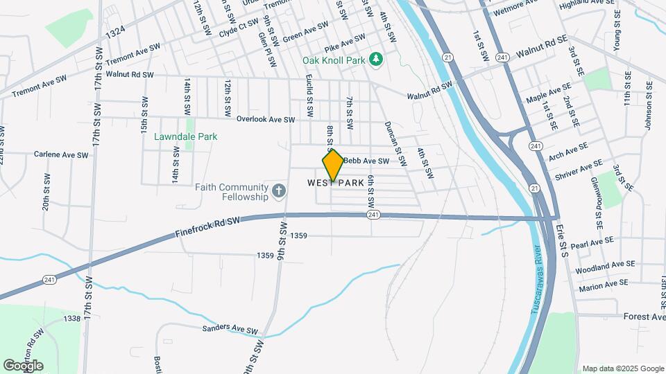 730 Neale Ave SW Map and Location Details