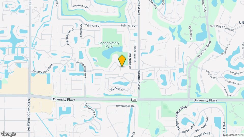 8128 Villa Grande Ct Map and Location Details