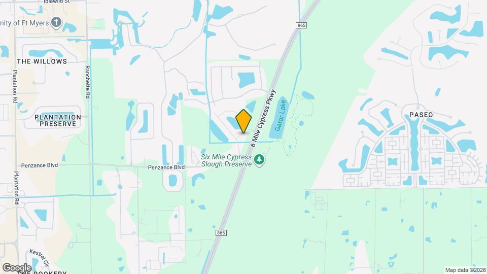 11594 Grey Egret Cir Map and Location Details