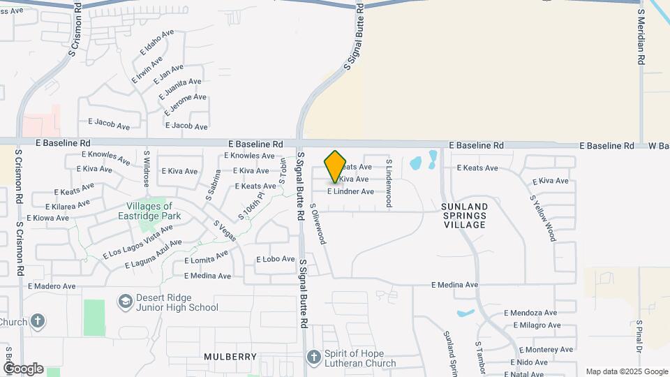 10864 E Lindner Ave Map and Location Details