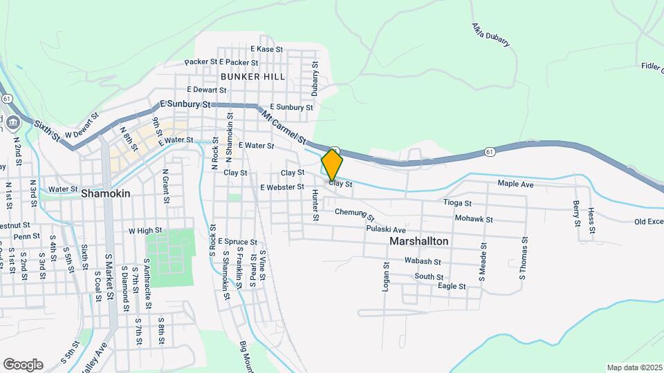 1143 E Webster St Map and Location Details