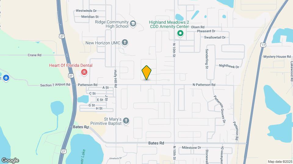 458 Pentas Ln Map and Location Details