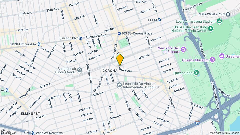 101-12 46th Ave Mapa y Detalles de la Ubicación