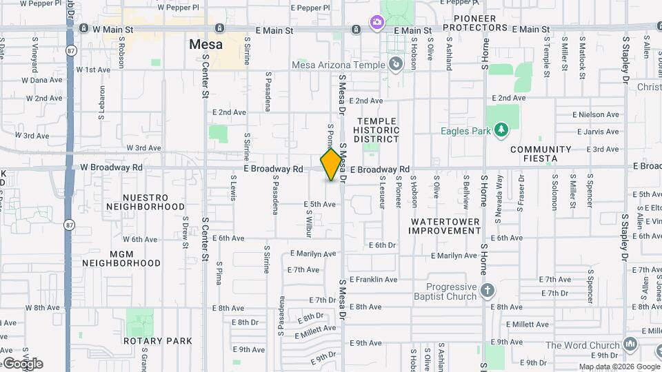 Villa Del Prado Map and Location Details