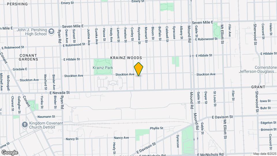 18095 Keystone St Map and Location Details