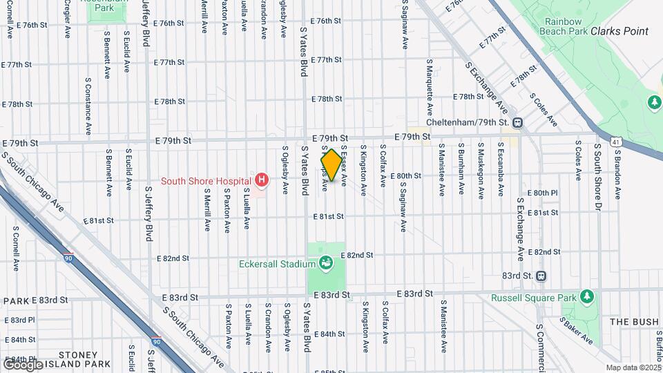 8009 S Phillips Ave Mapa y Detalles de la Ubicación