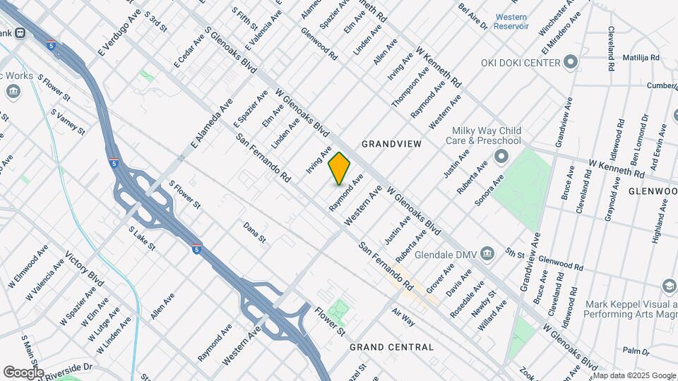 1031 Raymond Ave Mapa y Detalles de la Ubicación