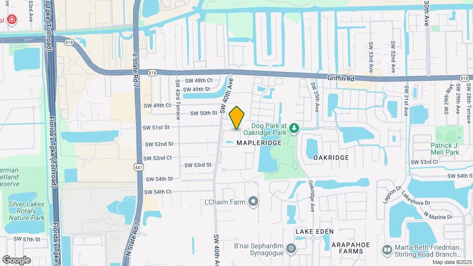 5130 SW 40th Ave Map and Location Details