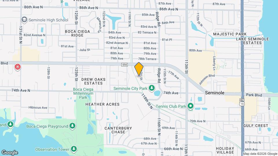 7596 117th St Rentals in Seminole, FL