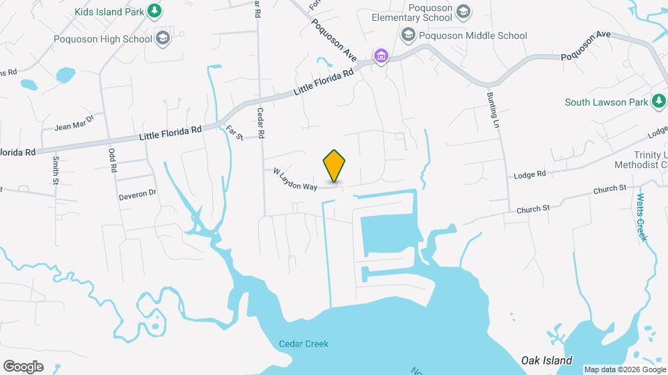 121 W Laydon Way Map and Location Details